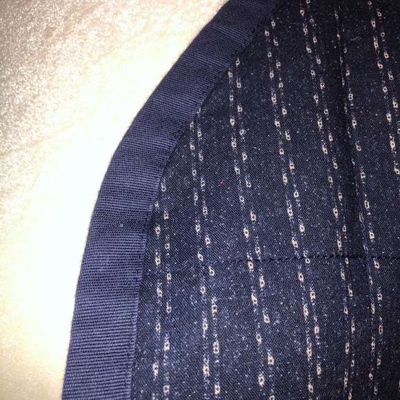 XL Old Navy Blue & White Boho Quilted Jacket - Picture 7 of 12